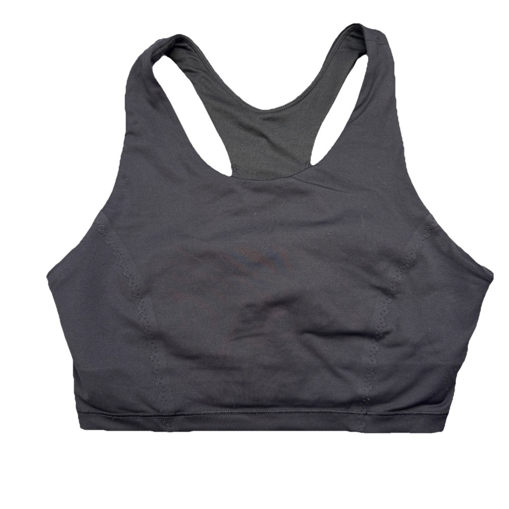 Lululemon Wunder Train Longline Sports Bra Racerback Size 8 Black